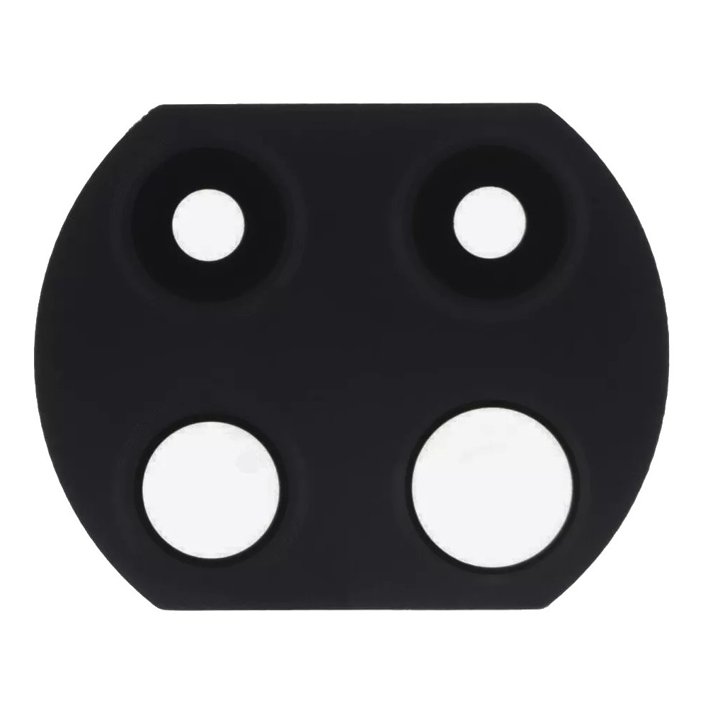 Скло камери Xiaomi Redmi Note 9 Pro 5G (чорне), фото 1