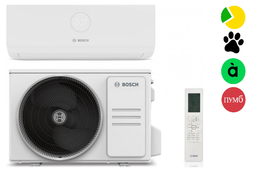 Кондиціонер Bosch Climate 3000i-Set 26 WE, фото 1