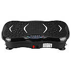 Віброплатформа для тренувань з 2 еспандерами + пульт, до 120кг TS-5513 / Вібротренажер для схуднення, фото 4