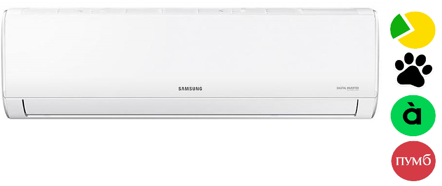 Кондиціонер Samsung Basic AR12TXHQASINUA / AR12TXHQASIXUA, фото 1