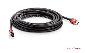 TTAF HDMI 2.1 Cable Red 24K Gold 5m Кабель HDMI 8K 5 метрів