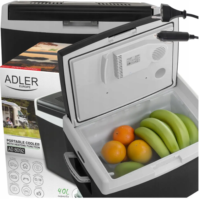 Дорожній холодильник Adler AD 8092 40л, фото 1