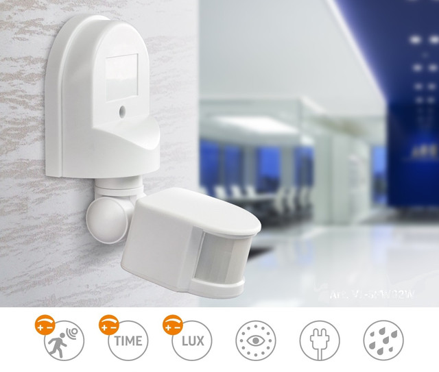 Датчик руху та освітленості THE LIGHT TL8001 220V 1200W