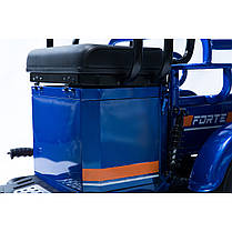 Триколісний електровелосипед CARGO P650 Синій, фото 4