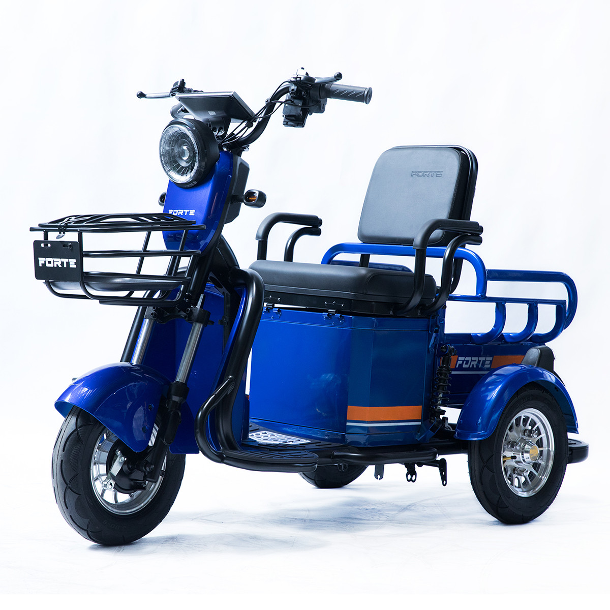 Триколісний електровелосипед CARGO P650 Синій