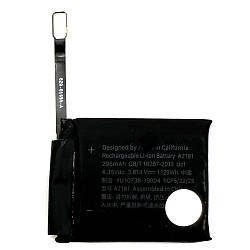 Батарея (акумулятор) Apple A2181 Watch 5 44 мм A2093, Watch SE 44 mm  A2352 296 mAh (Оригінал)