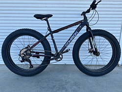 Велосипед  Toprider 26 дюймов  Фетбайк  "Comiron"  Алюминиевий FAT "COMIRON" 26 Чорний