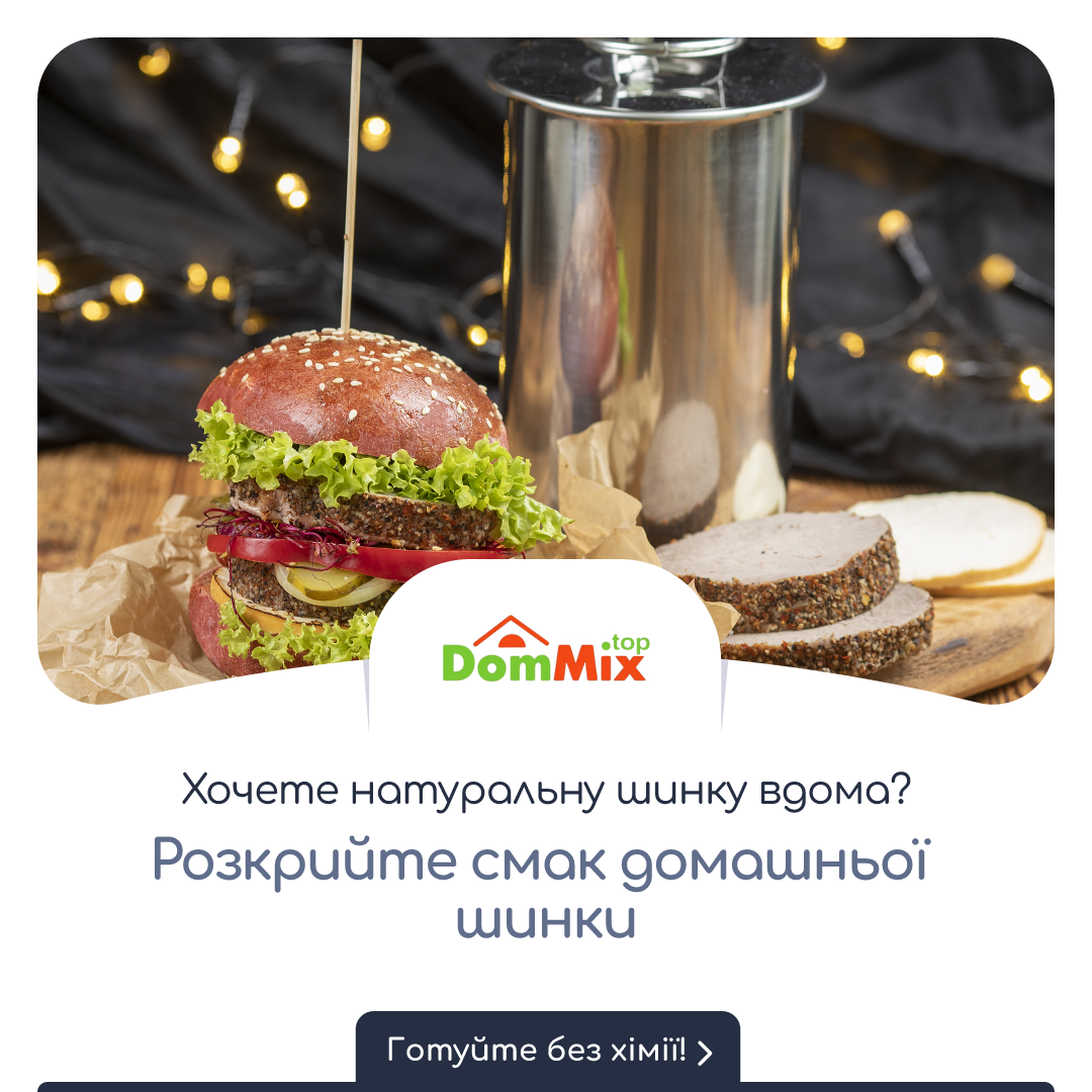 Шинковар Browin 1,5 кг — набір з термометром та 20 пакетами, нержавійка, для приготування домашньої шинки, рулетів та паштетів