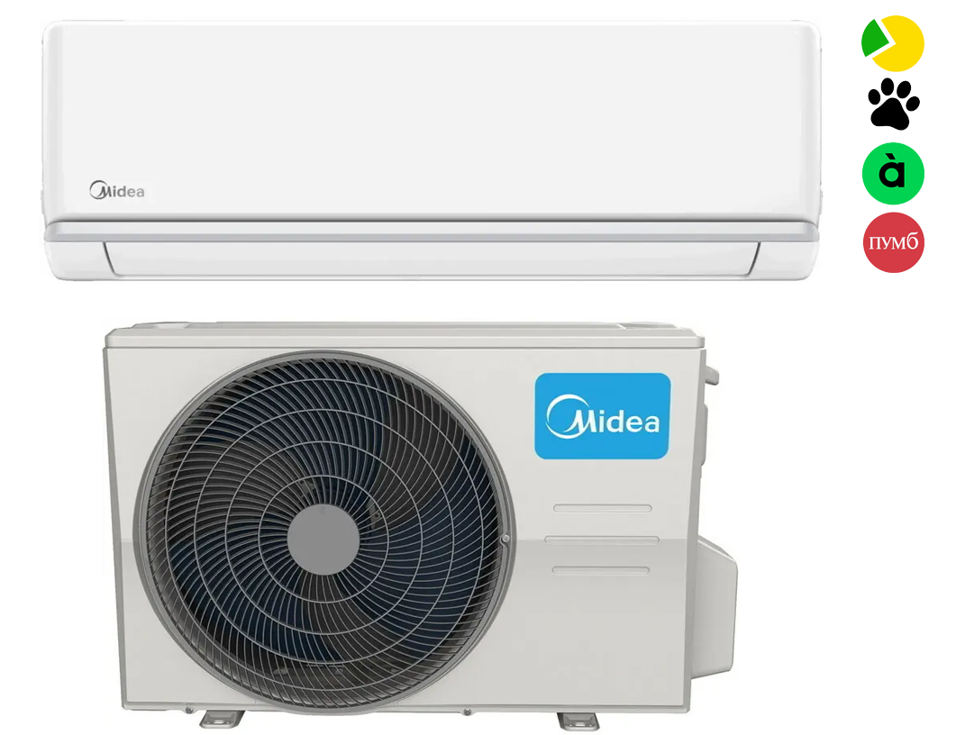 Кондиціонер MIDEA MSAG-09HRFN8-I /MSAG-09HRFN8-O XTREME II, фото 1