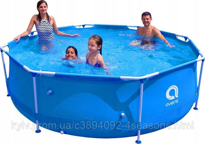 Каркасний садовий басейн для дорослих і дітей Avenli 360 x 76 см, фото 1