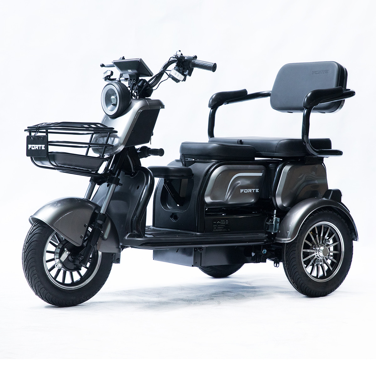 Електроскутер FORTE Family-P1000 Сірий