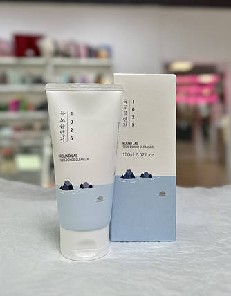 М'яка пінка для очищення шкіри Round Lab 1025 Dokdo Cleanser 150мл, фото 3
