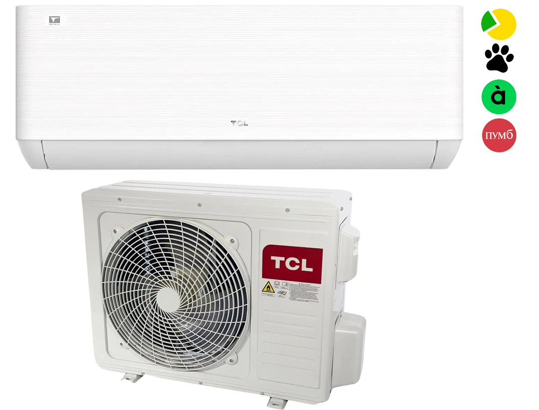 Кондиціонер TCL TAC-09CHSD/TPG31I3AHB Heat Pump Inverter R32 WI-FI, фото 1