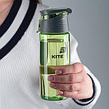 Пляшка для води Kite K25-401-03 550мл. зелена, фото 5