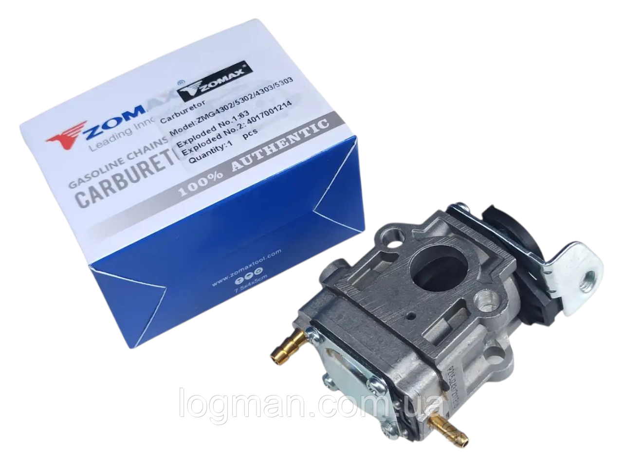 Карбюратор для бензокоси Zomax ZMG 5302, 5303, 4302, 4303 на Зомакс ЗМГ (1120330) 1E40F / 1E44F