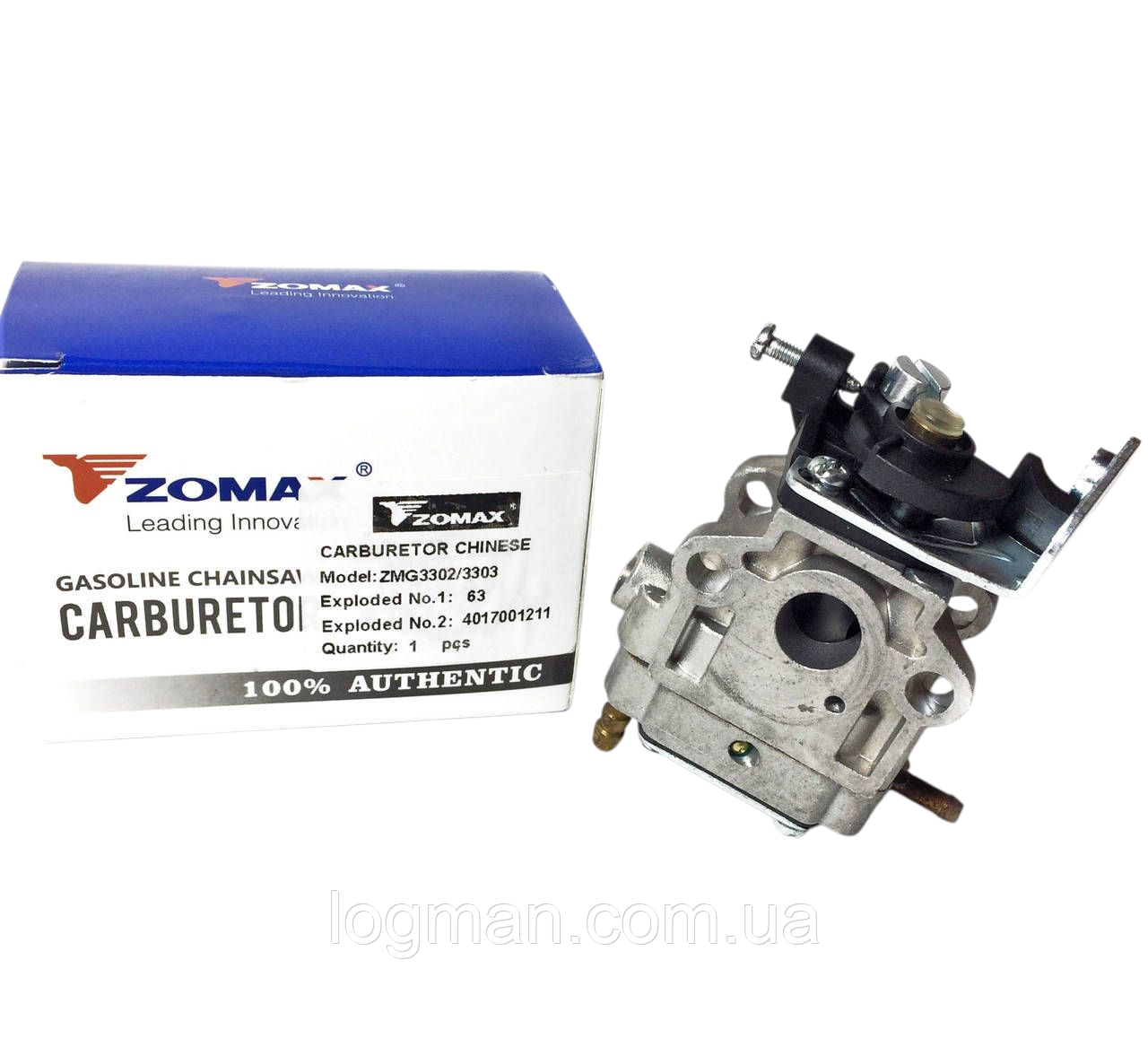 Карбюратор для Zomax ZMG 3302, 3303 (Зомакс ЗМДЖ) бензокоси та мотокоси 1E36F/1E34F (1120317)