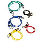 Гумові еластичні троси для кріплення багажу, 12 шт. транспортних ременів із гачками 25363, фото 2