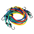 Гумові еластичні троси для кріплення багажу, 12 шт. транспортних ременів із гачками 25363, фото 8