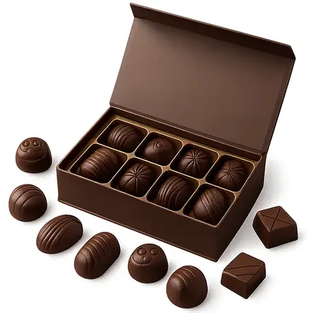 Шоколадні цукерки, Солодощі