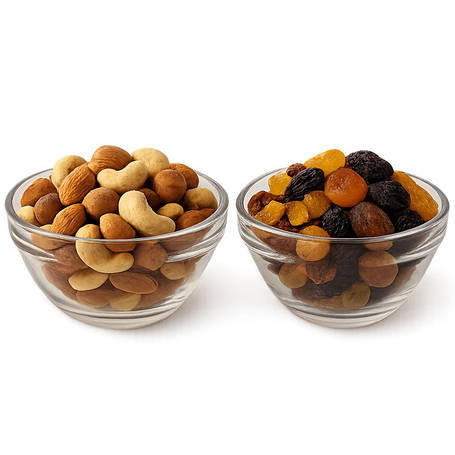 Горіхи та сухофрукти