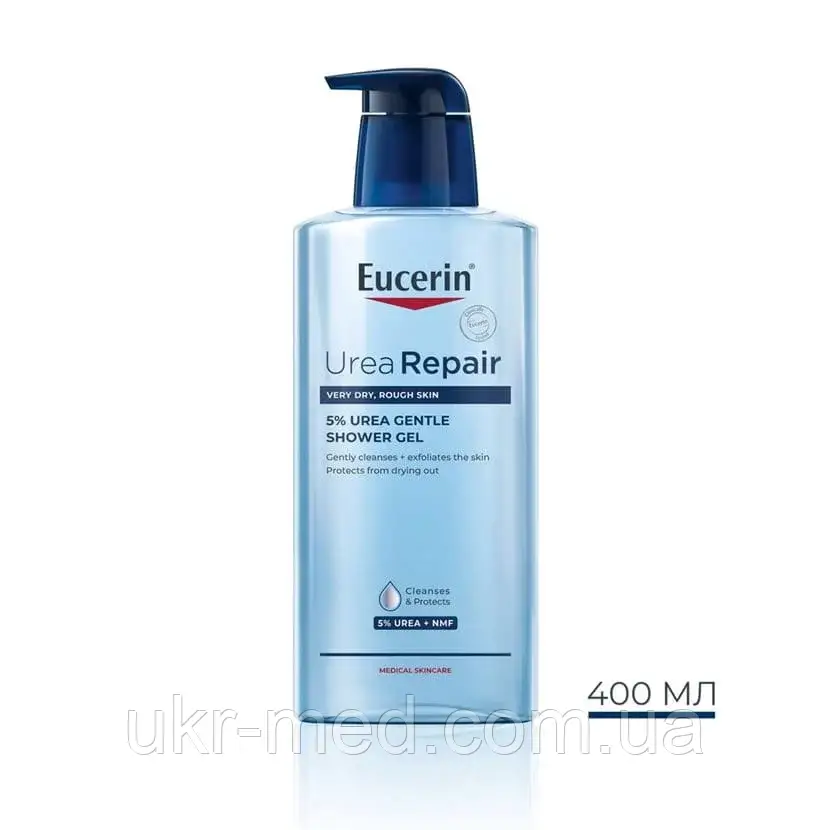 Гель для душу Eucerin Urea Repair 5% для душу для сухої шкіри 400 мл 99290