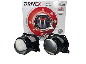 Bi led світлодіодні лінзи 2.5 Drivex F1 37/45w 5500 k 24v комплект