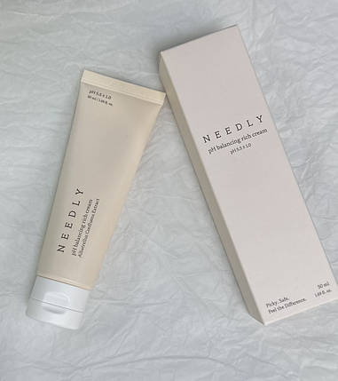Інтенсивний зволожувальний крем з екстрактом гриба альбатрелус Needly pH Balancing Rich Cream 50 мл, фото 3