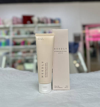 Інтенсивний зволожувальний крем з екстрактом гриба альбатрелус Needly pH Balancing Rich Cream 50 мл, фото 1