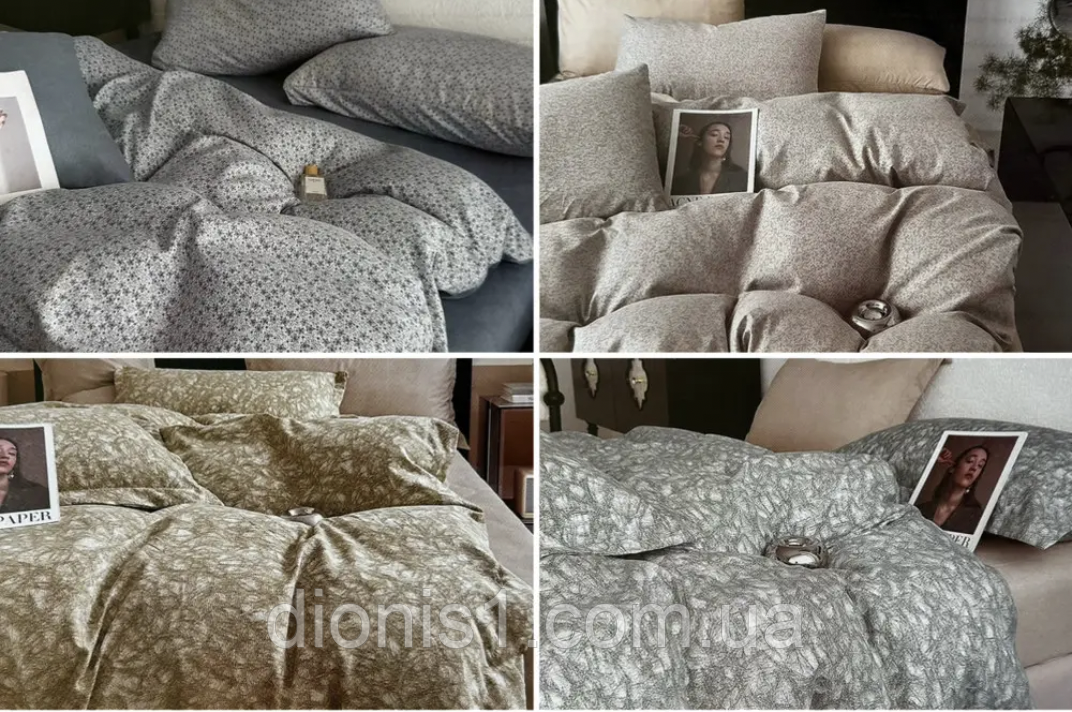 Постільна білизна фланель — гарна 220х240 см наволочки 70х70 см, фото 1