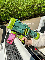 Пістолет з мильними бульбашками 018 Діно 26 см, підсвітка