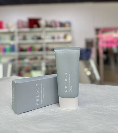 Зволожуючий сонцезахисний крем з рослинним скваланом Needly Vegan Mild Moisture Sun SPF 50+/ PA++++ 50мл, фото 3
