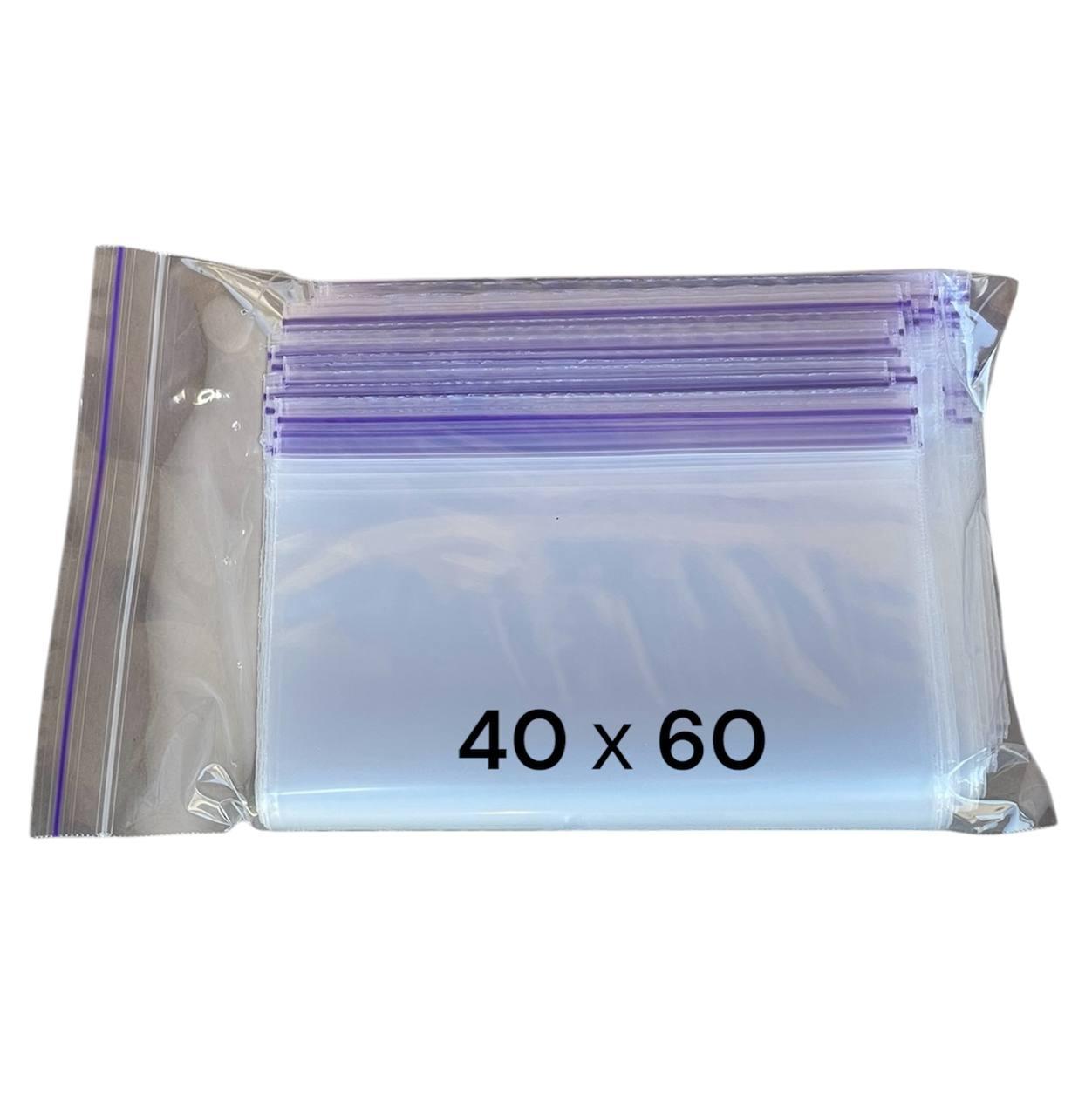 Пакети струна з замком Zip-Lock - 40 × 60 мм