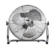 Вентилятор підлоговий 2E професійний 45см, 100Вт 3 швидкості Хром (2E-IF45C)