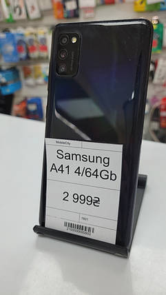 Б/в Samsung Galaxy A 41 4/64Gb, фото 1