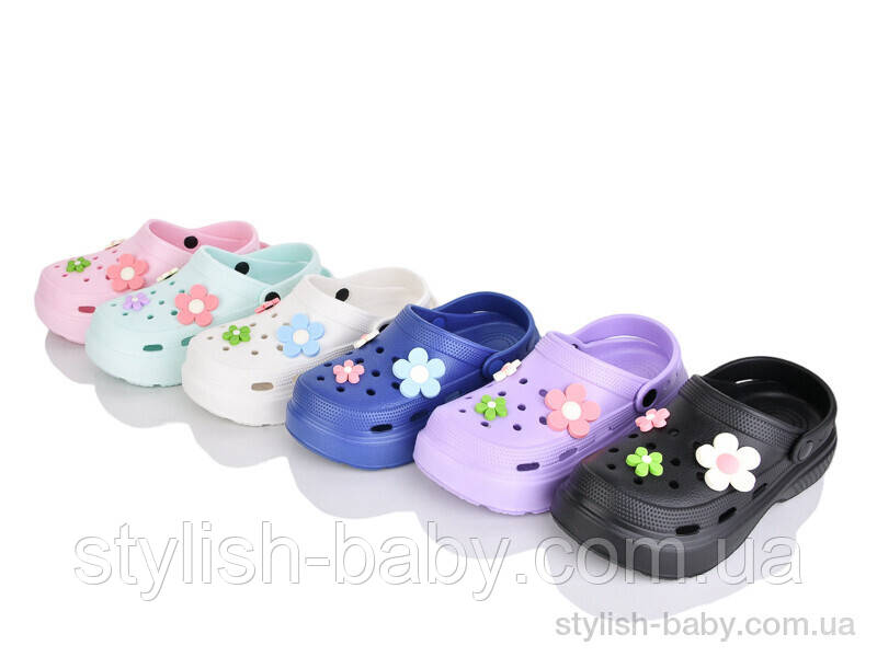 Літнє взуття гуртом. Підліткові та Жіночі крокси 2025 постачальника Sanlin (рр. с 36 по 41)