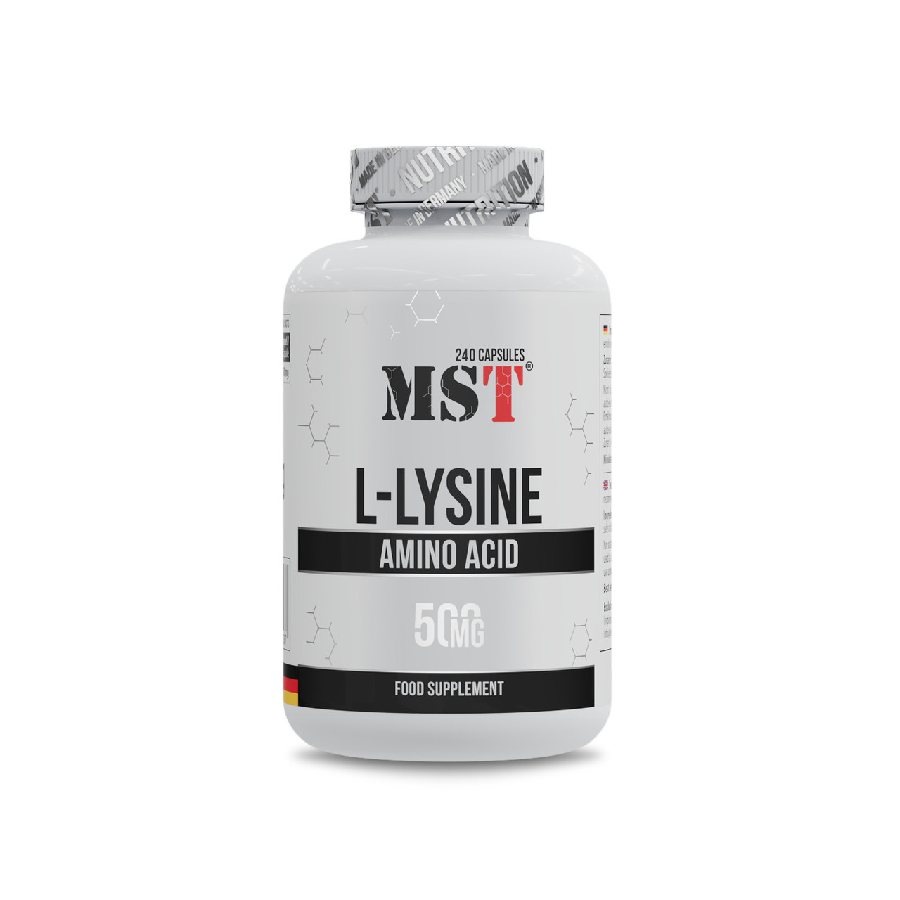 Амінокислоти MST® L-Lysine 240 caps, фото 1