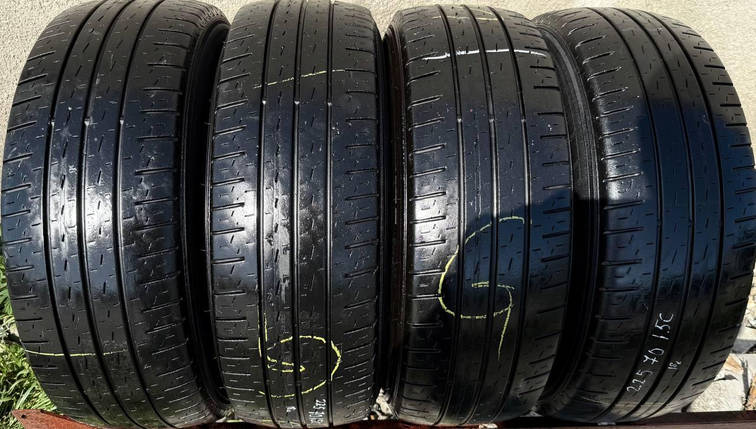 Шини б у 225/70R15C PIRELLI CARRIER літні, фото 1