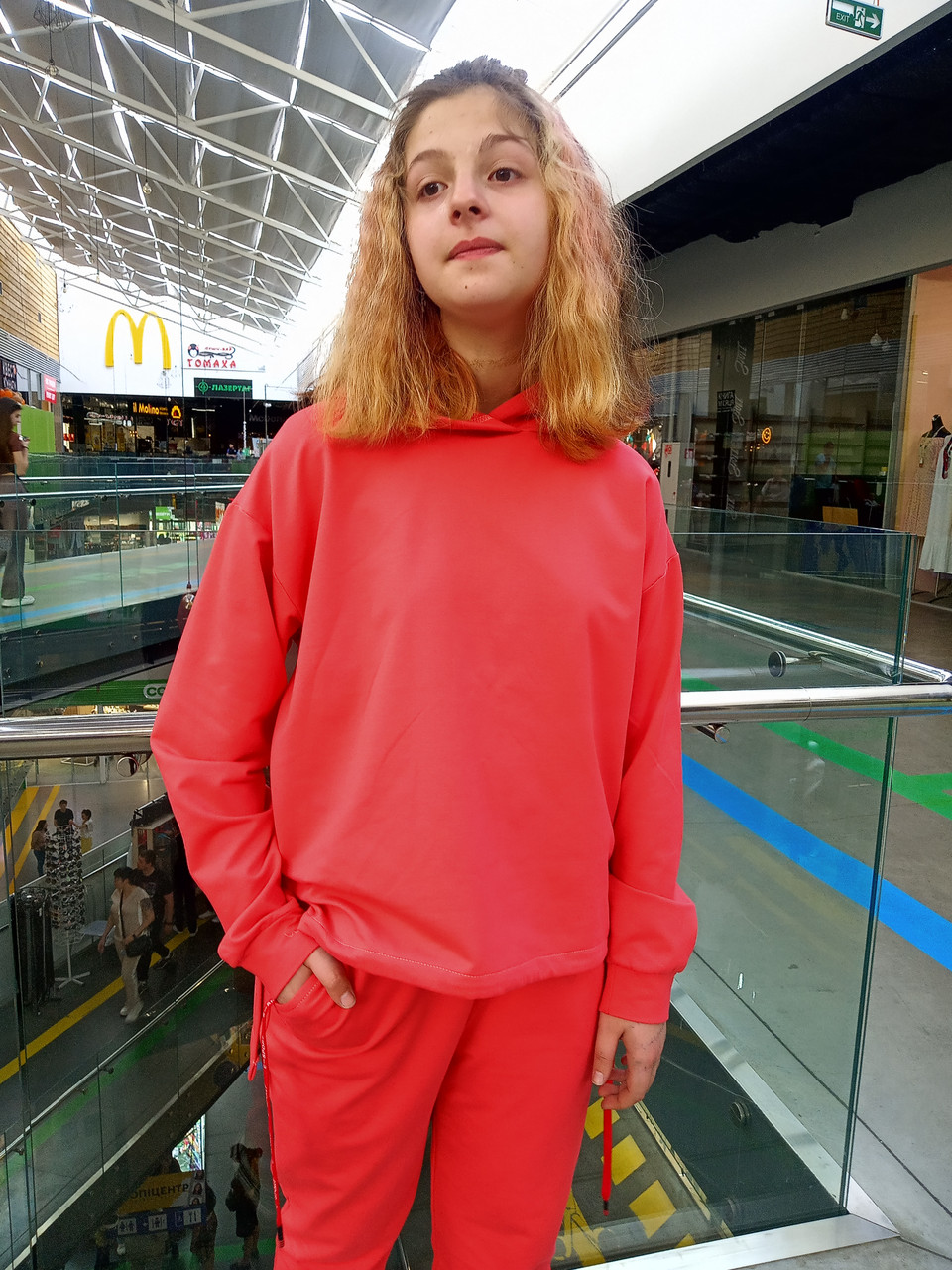 Худі "корал"