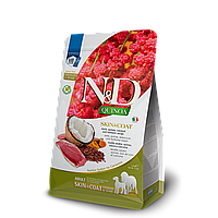 Cухий корм Farmina N&D Quinoa Grain Free Skin & Coat Medium & Maxi беззерновий для собак великих та середніх порід, з качкою 7 кг