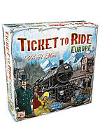 Квиток на Поїзд: Європа Уцінка! + правила Українською / Ticket to ride: Europe / Настільна гра Квиток на потяг