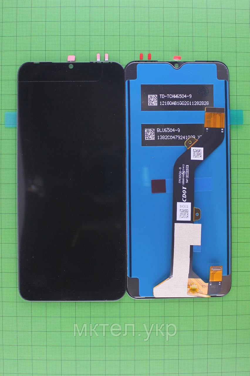 Дисплей Tecno Spark 7 (KF6) з сенсором, чорний Original PRC