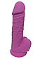 Фалоімітатор термоактивний Dreamtoys Real Love Purple, 21,6х5 см., фото 3