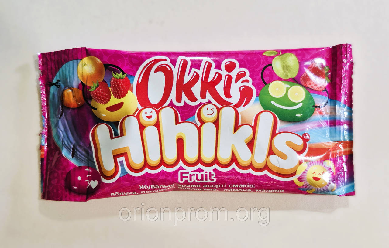 Драже OKKI Hihikls Fruit 25 г, фото 1