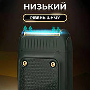 Електробритва VGR V-353 шейвер GREEN, висувний тример, фото 6