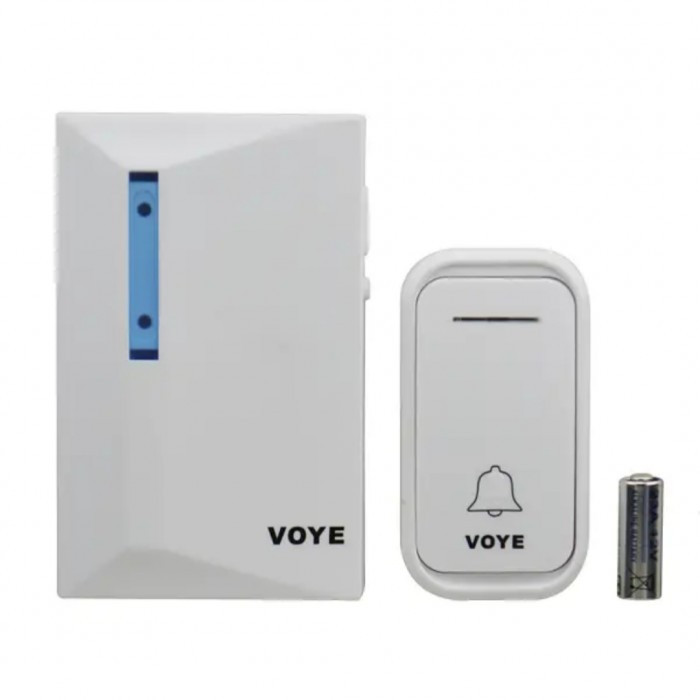 Бездротовий дверний дзвінок VOYE V015F, фото 1