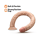 Довгий реалістичний фалоімітатор Blush Dr. Skin 19 inch dildo, 48х3, 2 див., фото 6