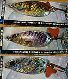 Блешня коливальна (коливалка) Jaxon holo-select 22 г 74 мм, фото 4