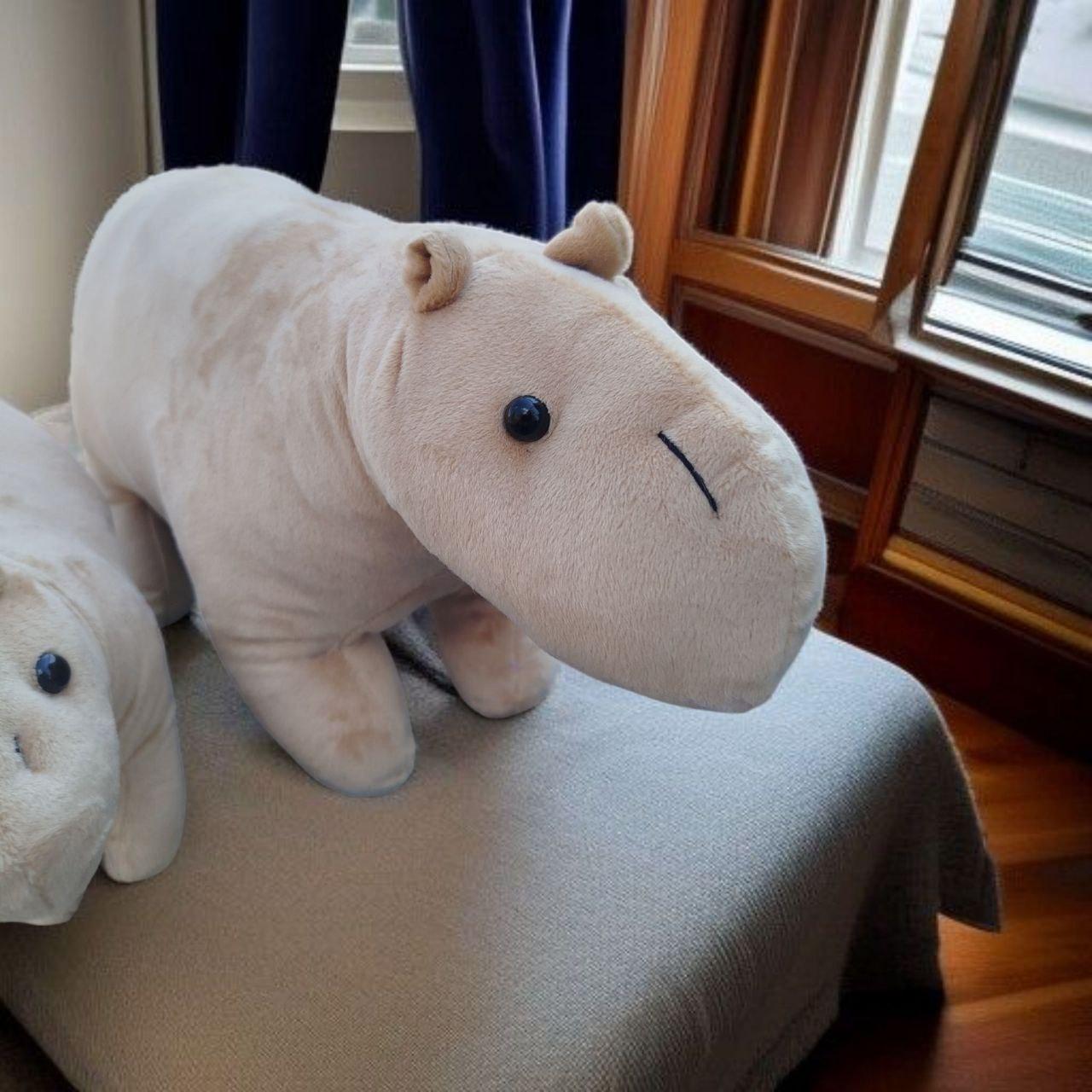 М'яка іграшка Капібара 50 см Велика м'яка водолазка Дитяча плюшева іграшка Іграшки на подарунок, фото 1