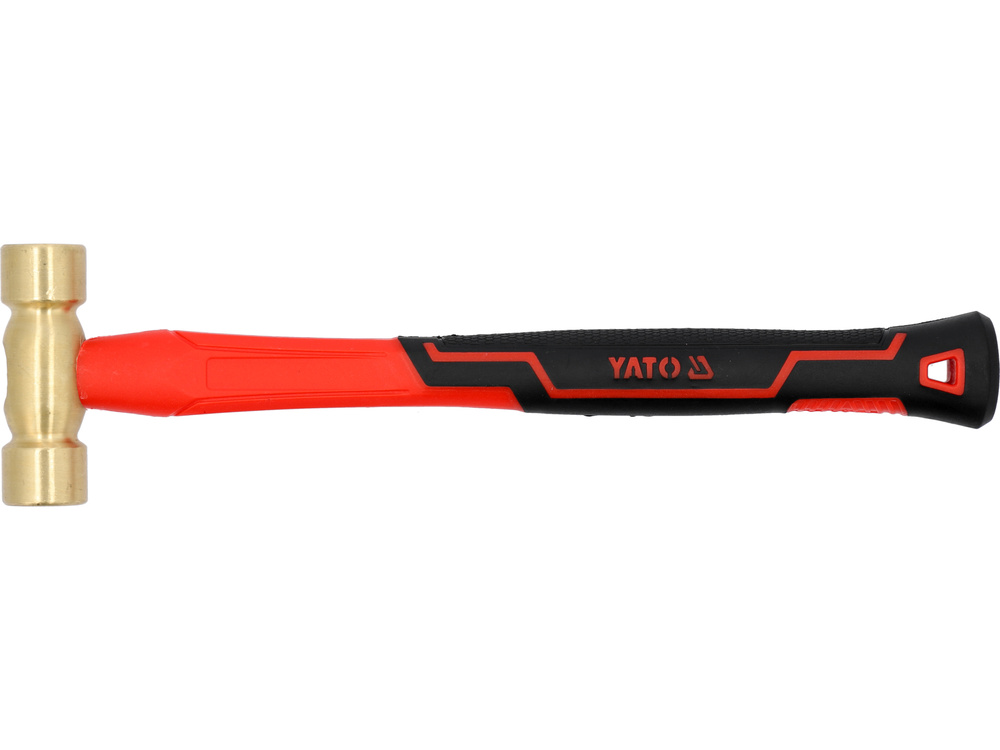 Молоток із мідною головкою 250 г YATO YT-45290, фото 1