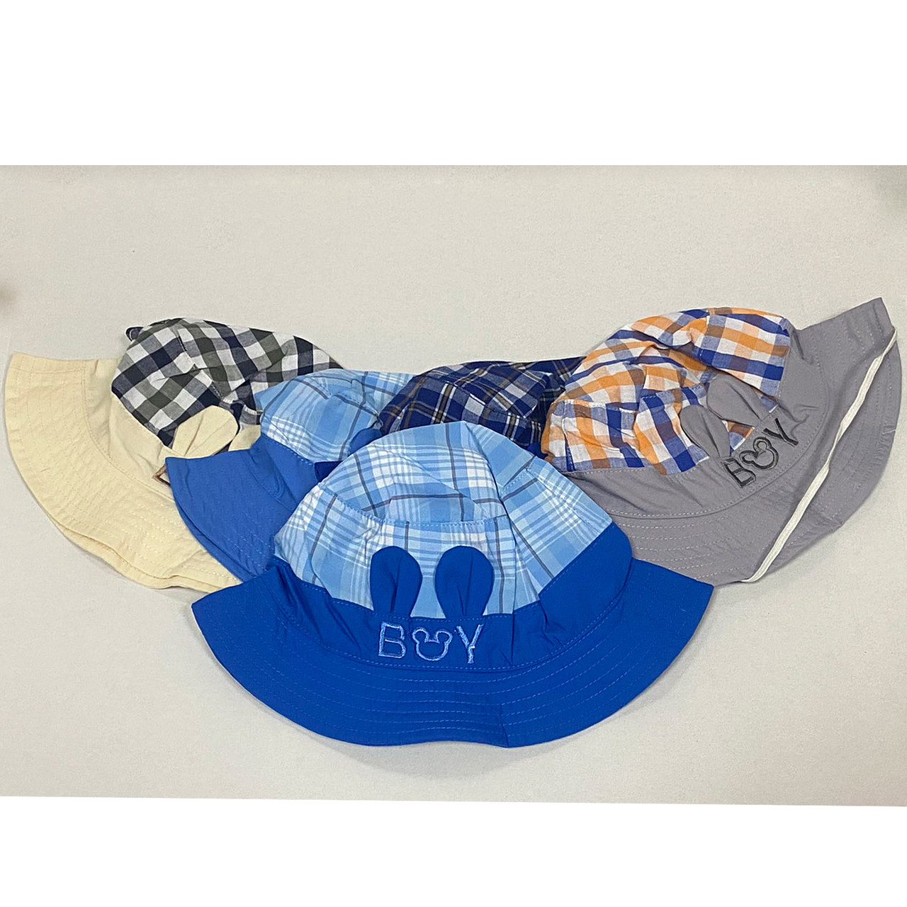 Панама дитяча Оптом для хлопчиків р.48-50 бавовна "BOY" 75222, фото 1